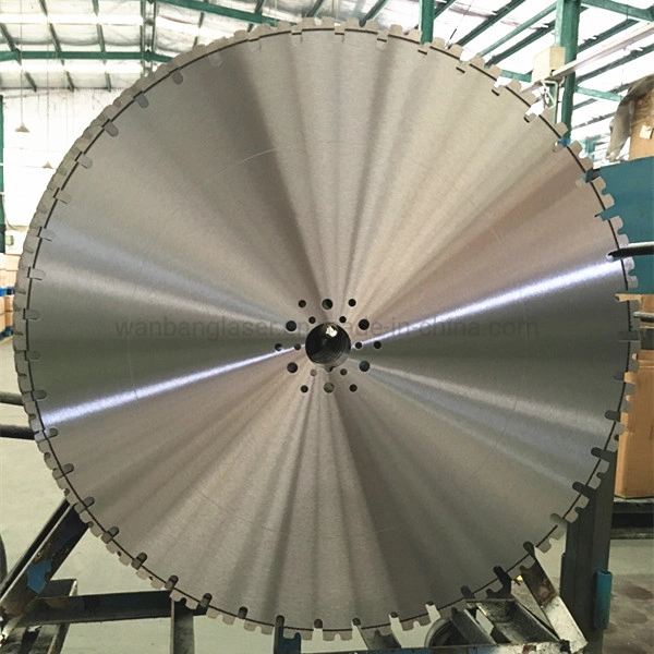 Laser Welded Diamond Wall Saw Blades for Concrete / Reinforced Concrete