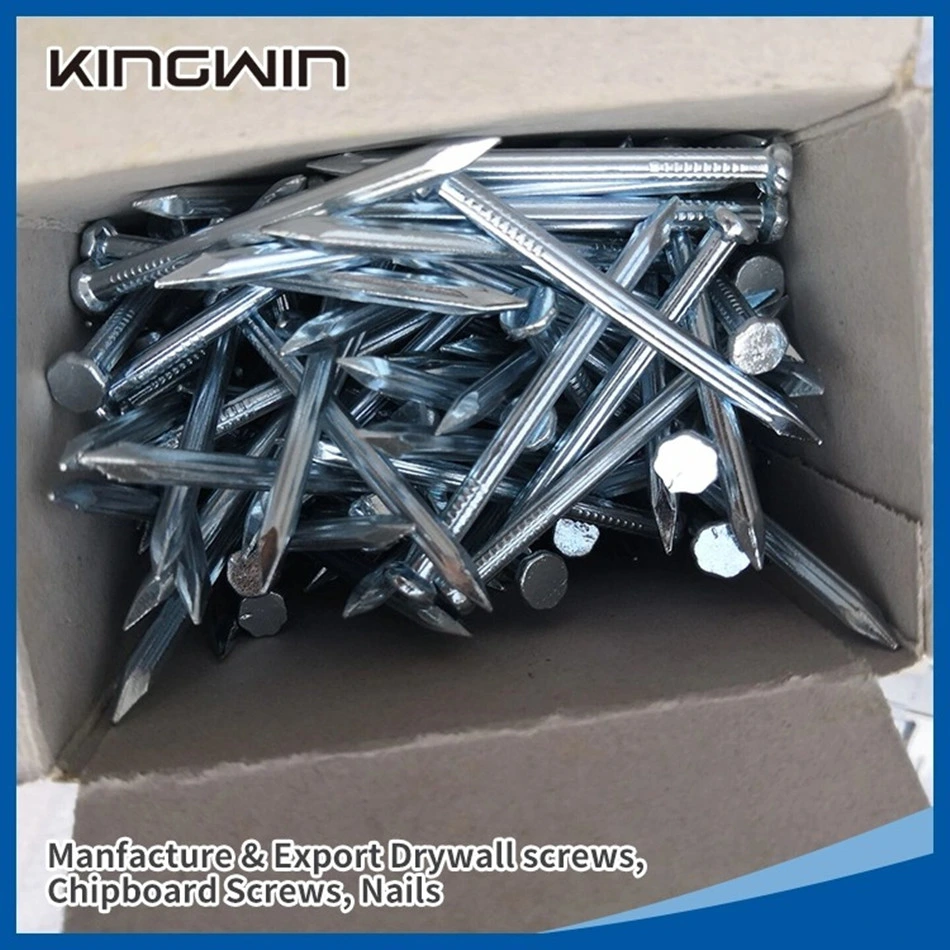 Wholesale Galvanized Smooth / Twisted Shank 2.5" 2" 12bwg 7lbs 8boxes 3.125kg / Box Umbrella Head Roofing Concrete Common Water Pipe Nails