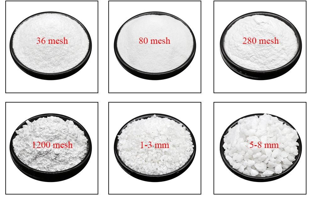 Coated Abrasive White Corundum Blast Media White Fused Alumina