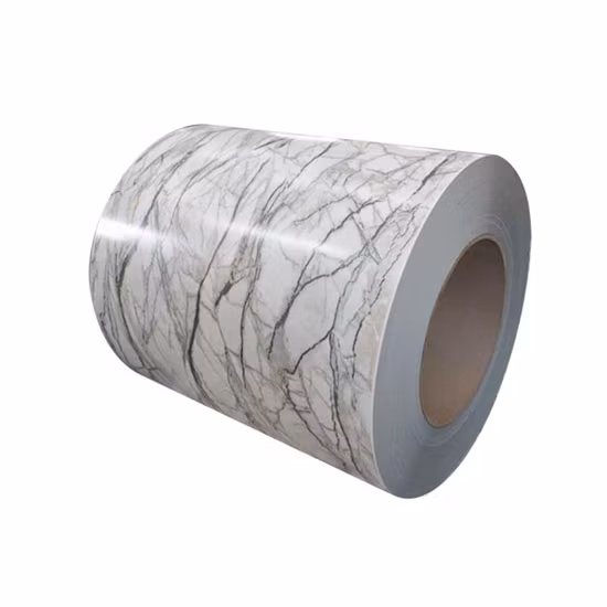 55 % Aluminiumlegierung, beschichteter Stahl, Gi-Spule, PPGI, hochwertige PPGI-Spulen, RAL 9012, PPGI-Spulen, vorlackierte Stahlspulenbleche