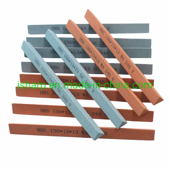 Dreieckige Schleifsteine ​​aus Aluminiumoxid mit hoher Qualität