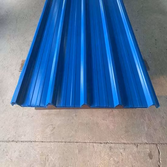 Vorlackiertes Ss400 A36 St37 St52 1045 1080 Gi Stahlband PPGI PPGL farbbeschichtetes verzinktes Wellblech-Dachblech