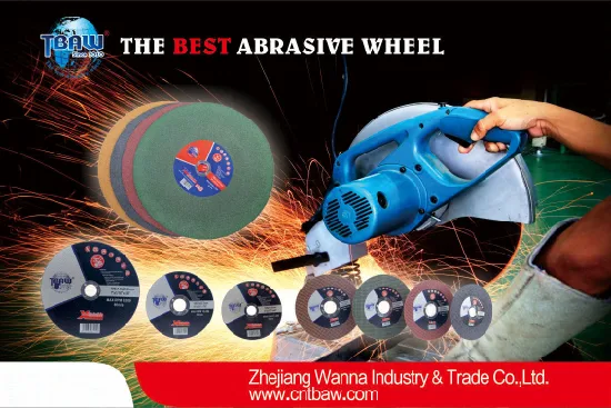 China Factory Vlies-150-mm-Trennscheibenrad für Winkelschleifer, Schleifscheiben, Winkelschleiferrad